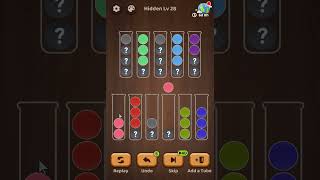 Ball Sort Puzzle: Color Game | Hidden Level 28 |  Mobile Games screenshot 5