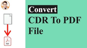 cdr to pdf | convert cdr to pdf online | how to change cdr file into pdf file free online
