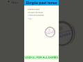 simple past tense examples | Learn English. #english #past #tense