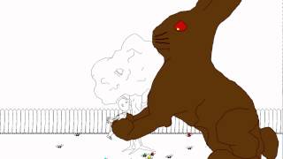 Revenge of the Chocolate Easter Bunny e-card