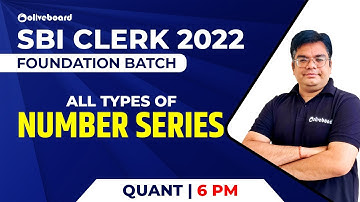 SBI Clerk Maths Foundation 2022 | Number Series | All Types Questions | By Lokesh Sir