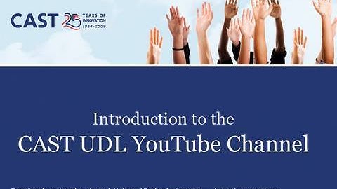 CAST UDL Introduction