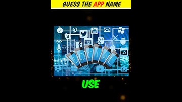 🤔Guess The APP Name | Test your Memory #shorts #short #facts #shortvideo #viral