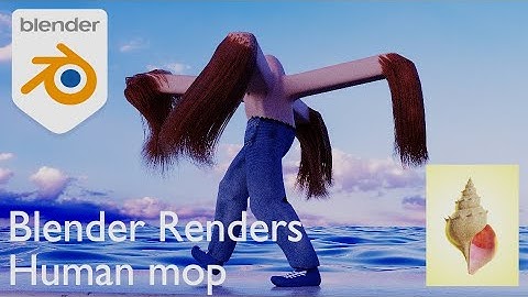 Blender Renders #64 - Human mop (May 2021)
