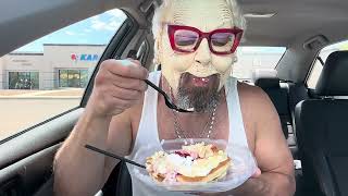 🥞 Granny Goatee reviews IHOP's NEW Pancake Of The Month: White Chocolate Raspberry POTM 🥞