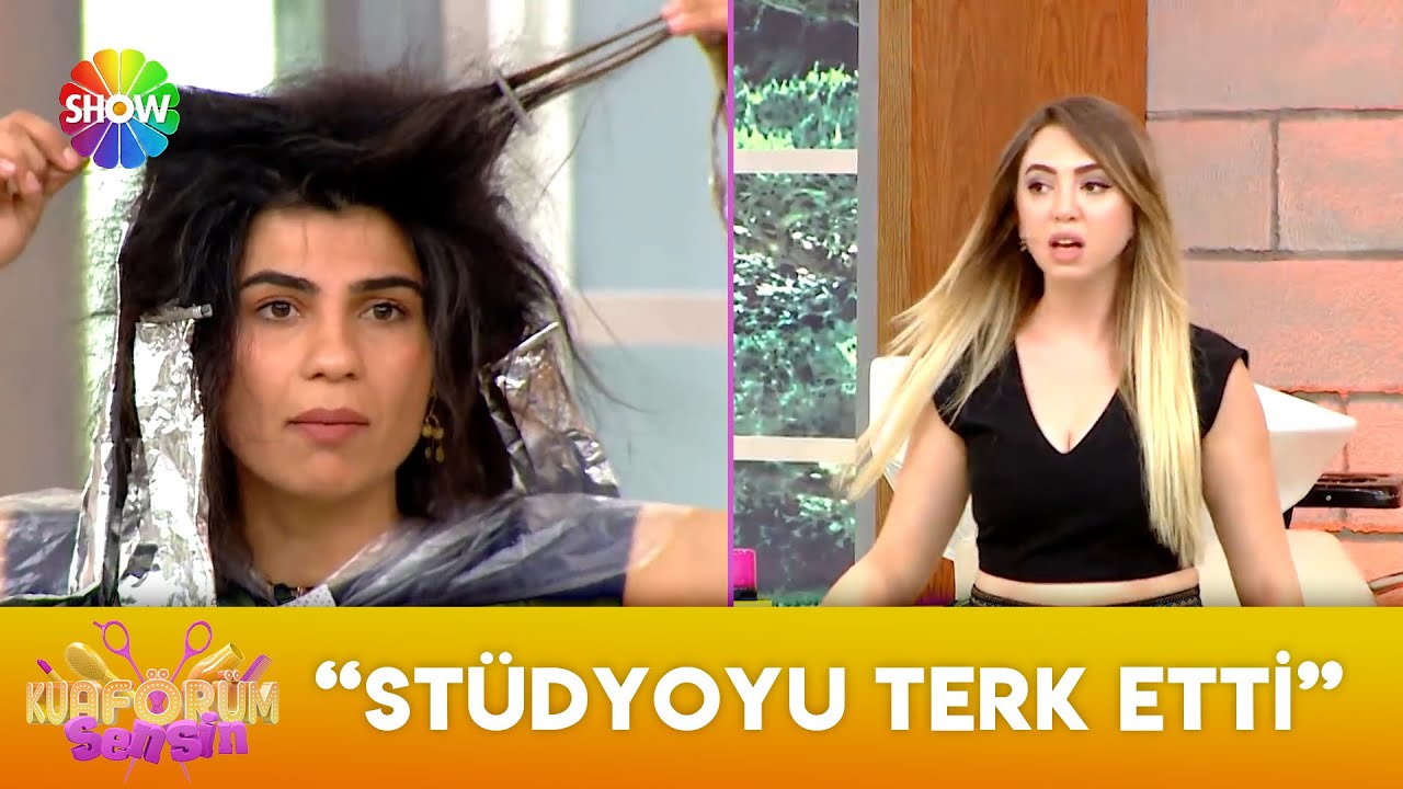 İsmihan stüdyoyu terk etti | Kuaförüm Sensin 13. Bölüm