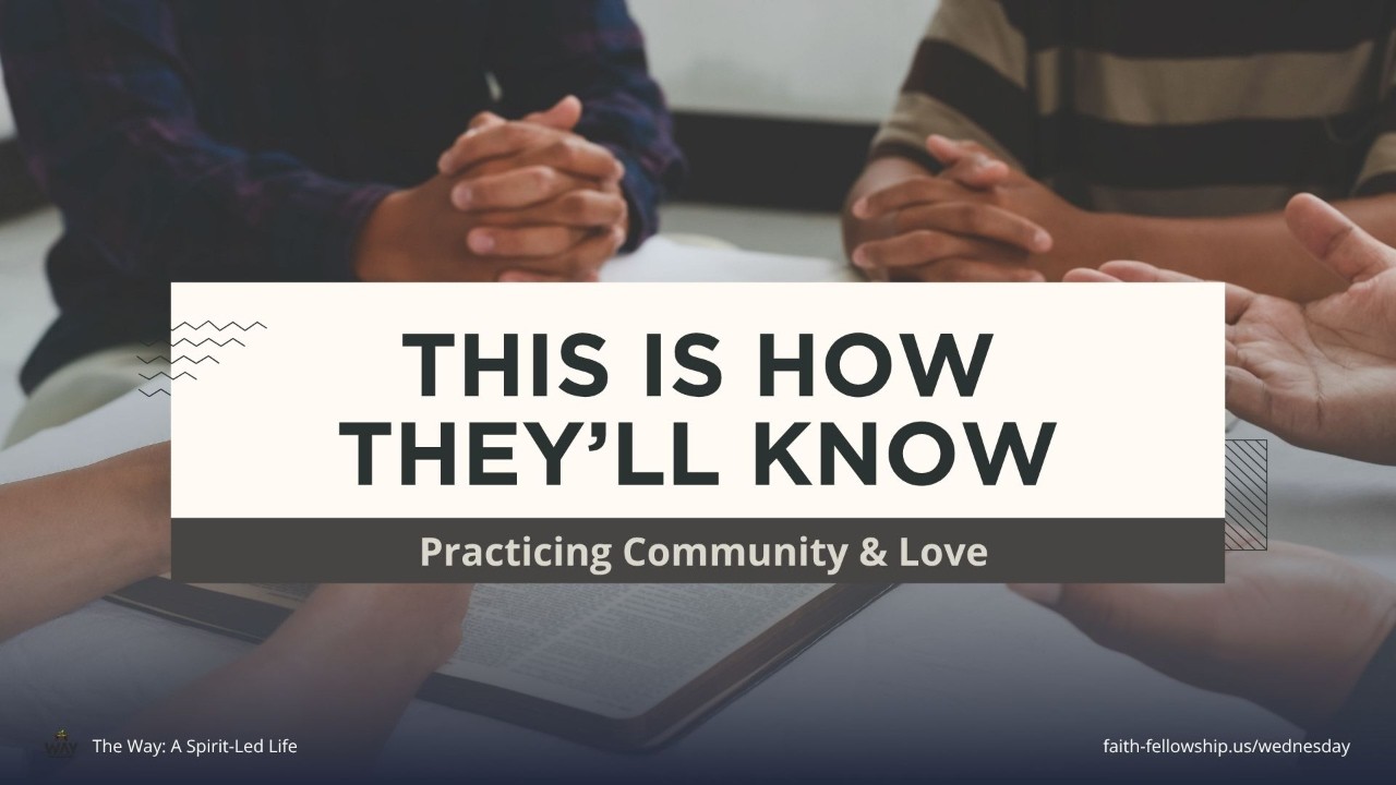 Faith Fellowship Wednesday Discipleship