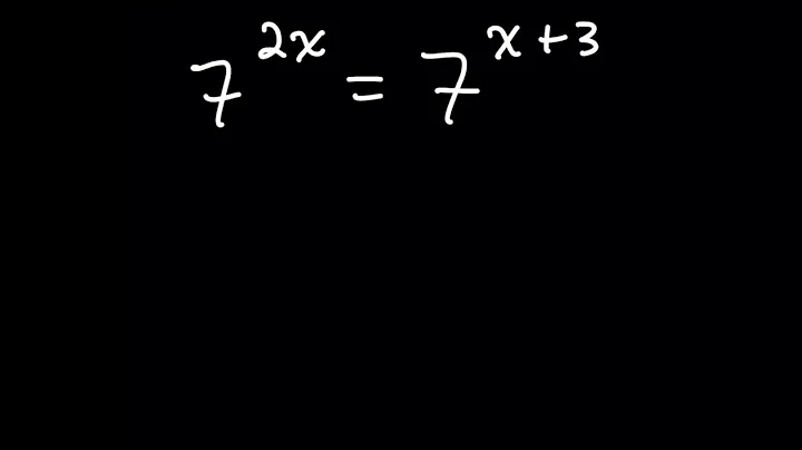 How to Solve Exponential Equations Without LOGS 🪓