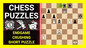 Chess Puzzles to Practice. Themes: Endgame, Crushing, Short puzzle. Learn Chess