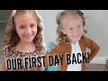FINALLY GOING BACK TO SCHOOL at the END OF the SCHOOL YEAR! / 1st Day of School IN PERSON