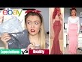 Trying On $3 Prom Dresses I Bought From Ebay! *DISASTER*