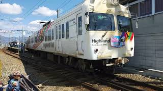 アルピコ交通3007新島々行新村駅発車