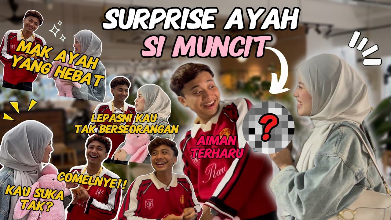 AISYAH SURPRISEKAN AIMAN❗️❗️❗️ HADIAH PALING BERMAKNA 💗