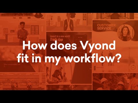 How Does Vyond Fit In My Workflow?