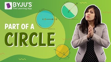 Parts Of A Circle - Sector, Arc & Segment
