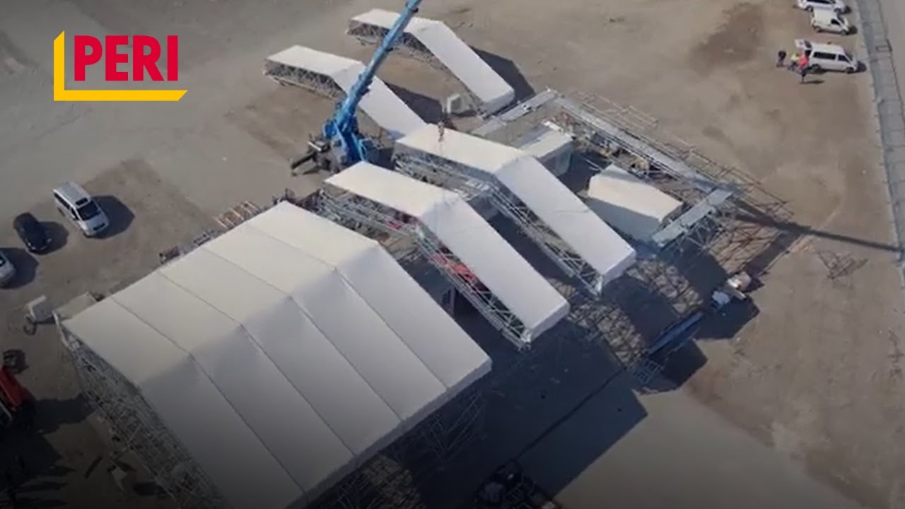 PRODUKT | PERI UP Gerüstbaukasten - Wetterschutzdach LGS