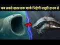 Megalodon vs Bloop जब सबसे बड़ी शार्क लड़ेगी रहस्यमय समुद्री महादानव से