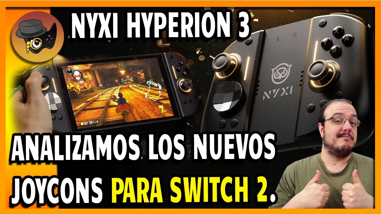 ANÁLISIS: NYXI HYPERION 3 - LOS PRIMEROS JOYCONS NO OFICIALES PARA SWITCH 2.