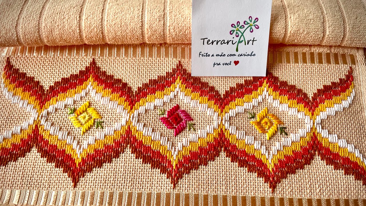 Vídeo 108 - Bargello - Parte 1  Gráfico