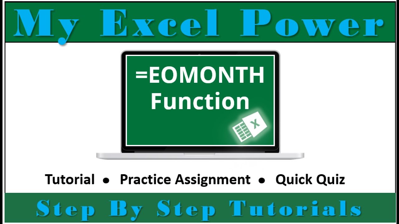 Excel Functions: How to Use the EOMonth function - YouTube
