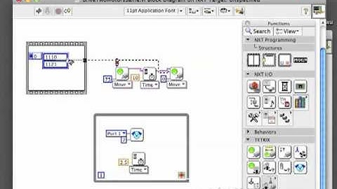 LabVIEW + NXT + Tetrix Part 2: Motors and Watchdog Timers