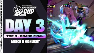 DAY 3 MATCH 5 하이라이트 | TFT 프로 서킷 - 별 수호자 컵