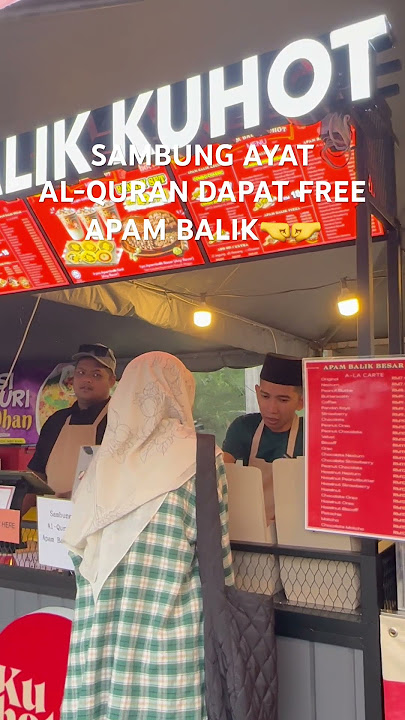 Kali ni kakak ni datang jauh dari manjung perak ke ipoh nak makan apam balik kuhot #kuhotmalaysia