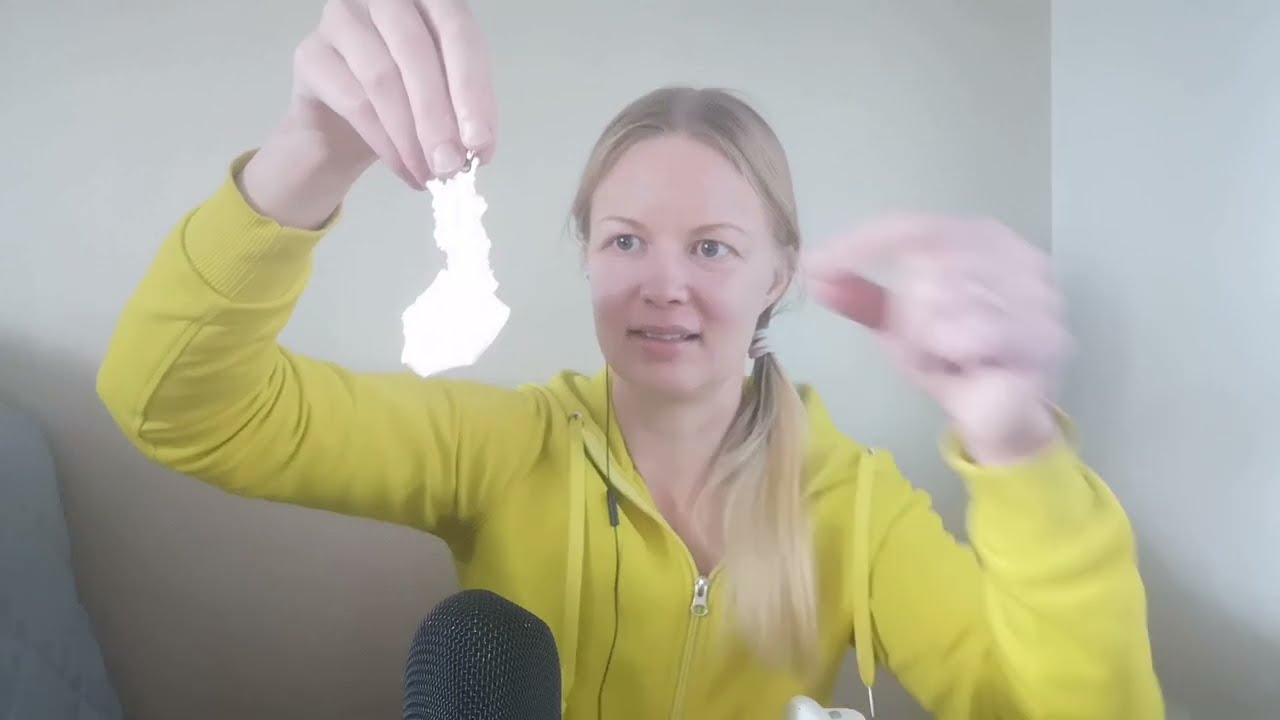 Asmr in English - Something about Finland, but not much... 🤔😅