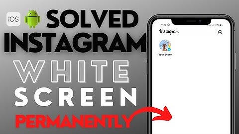 How to fix instagram white screen problem|How to solve instagram white screen problem|2022|iPhone
