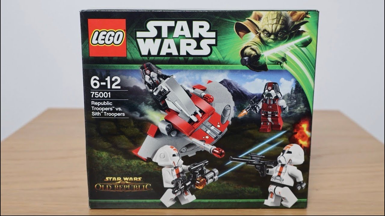 LEGO Star Wars Republic Troopers vs. Sith Troopers - 75001 - Review ...