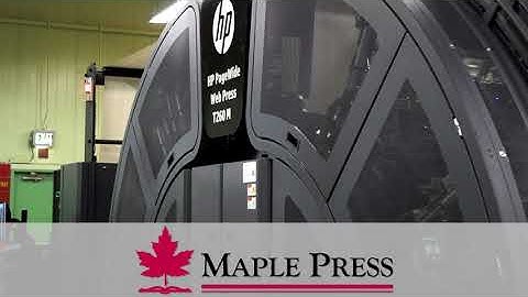 Maple Press - Inkjet Press & Magnum Flexbook Delivery System