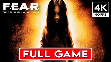 FEAR Walkthrough Gameplay - FULL GAME (4K 60FPS) - No Commentary
