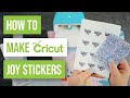 🤩 How To Make Cricut Joy Stickers