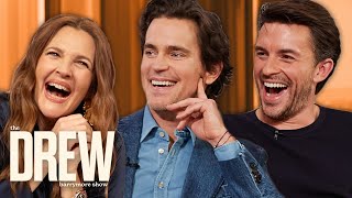 Matt Bomer Kisses Drew Barrymore The Drew Barrymore Show