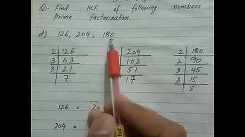 APSACS - OSP - Week 2 - Class 5 - Math - Lecture 4 - HCF Question d,e,f