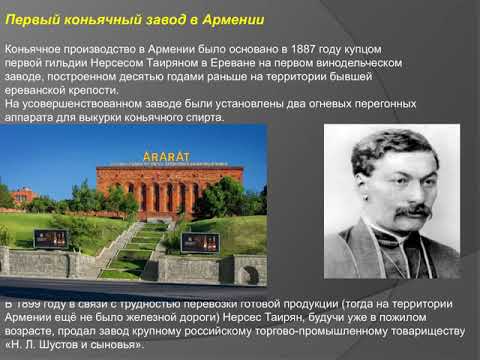 История армянского коньяка