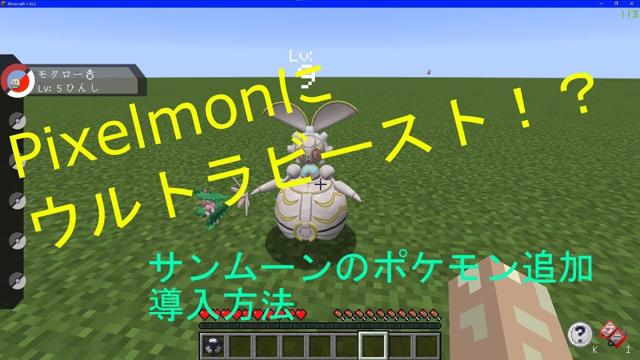 最新2 2 1 Pixelmongenerations導入方法 1 12 2対応 N0plog