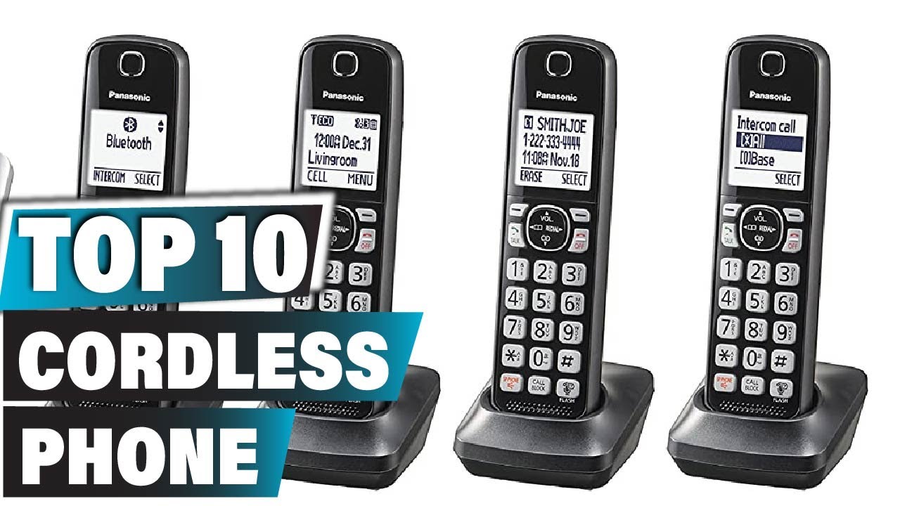 Best Cordless Phone In 2024 Top 10 New Cordless Phones Review YouTube