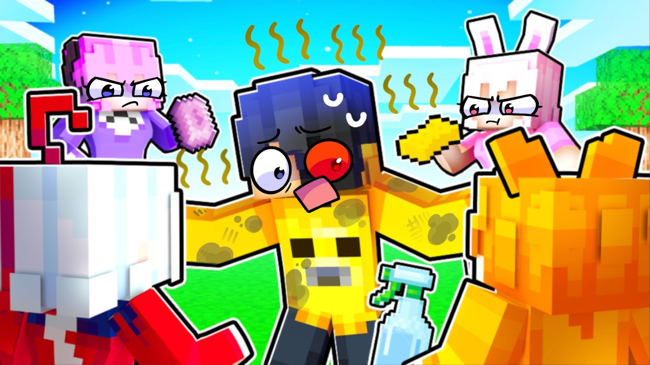 Ethobot REFUSES to SHOWER in Minecraft?!?