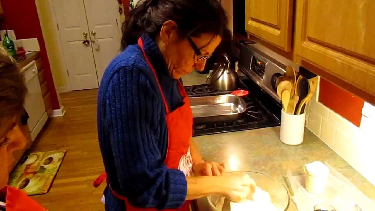 Making Ricotta Cheese Pie | SpaghettiSauceAndMeatballs.Com