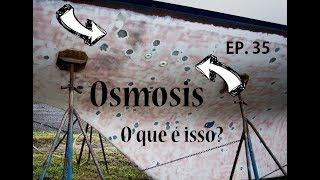 Ep 35 Osmose no casco de um barco voce sabe o que e isso