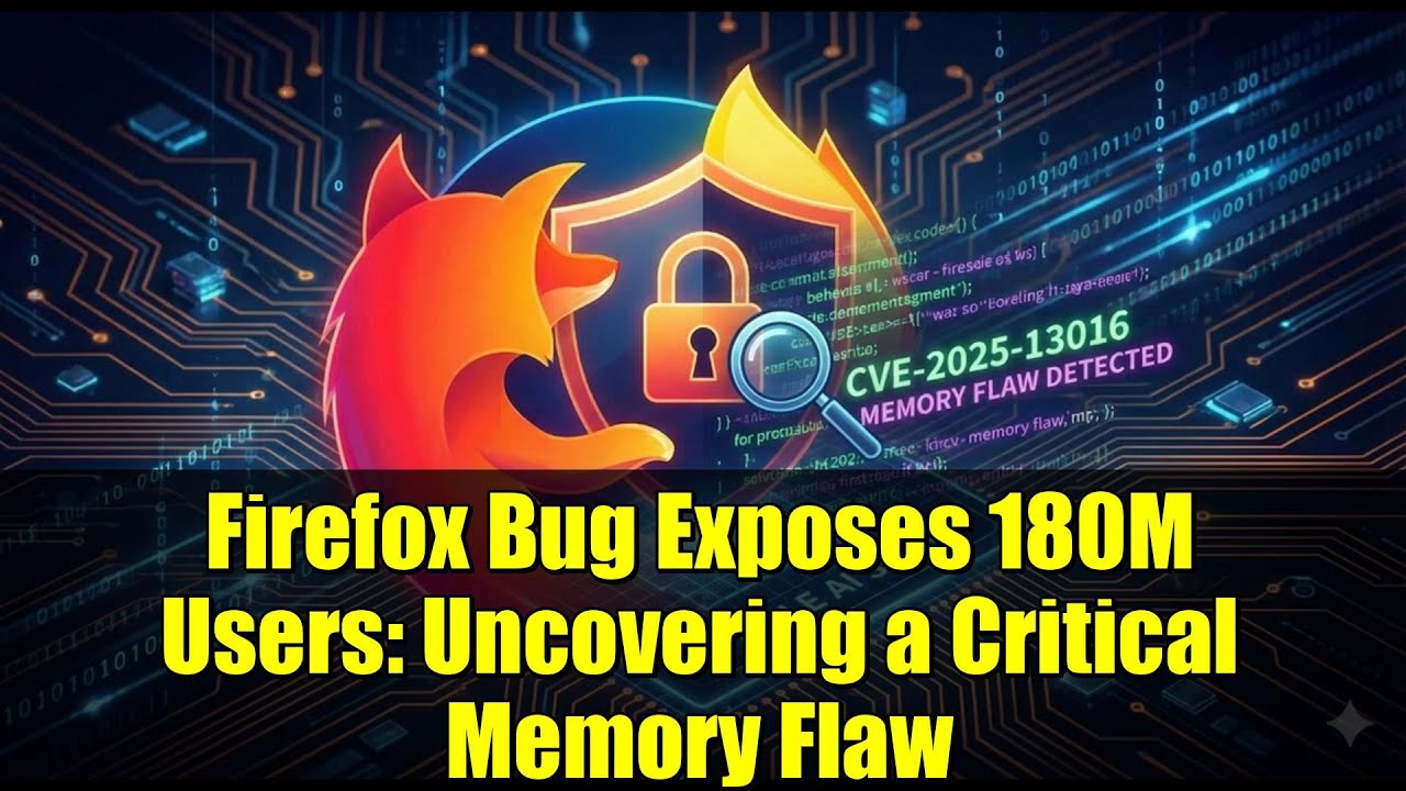 Ошибка Firefox обнаружена у 180 миллионов пользователей: обнаружена критическая уязвимость памяти