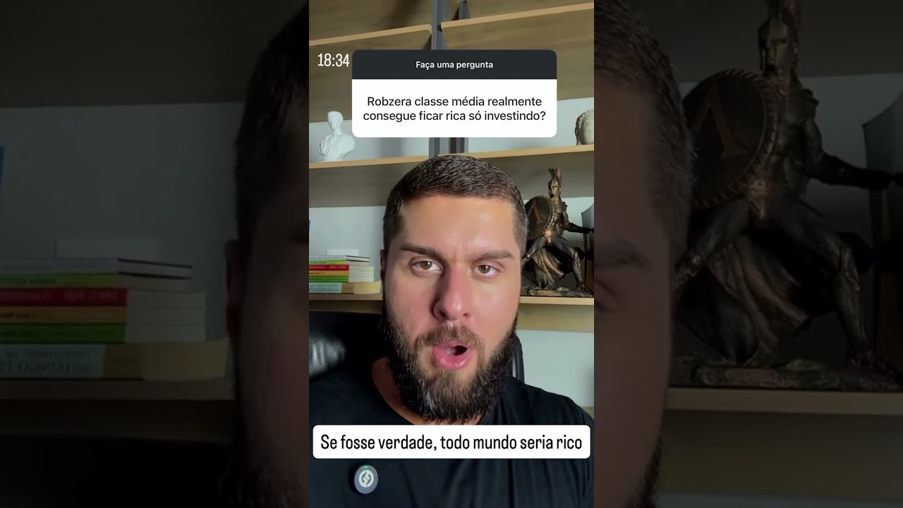 Classe m&eacute;dia fica rica s&oacute; investindo? A verdade que d&oacute;i