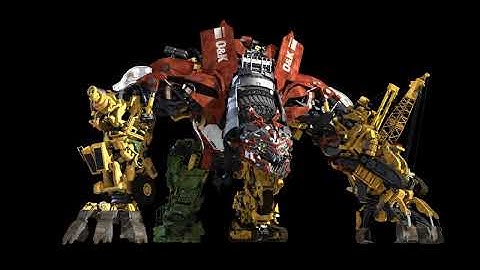 Devastator Animation (Extended with grinder conversion)