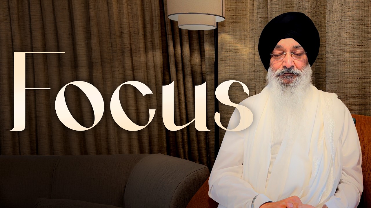 Mind, Focus, and Simran: Bhai Harjinder Singh Ji’s Meditation Journey