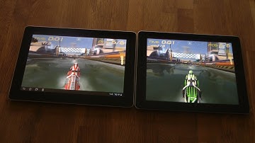 Apple iPad 3rd Gen vs. ASUS Transformer Prime  - Gaming: Riptide GP