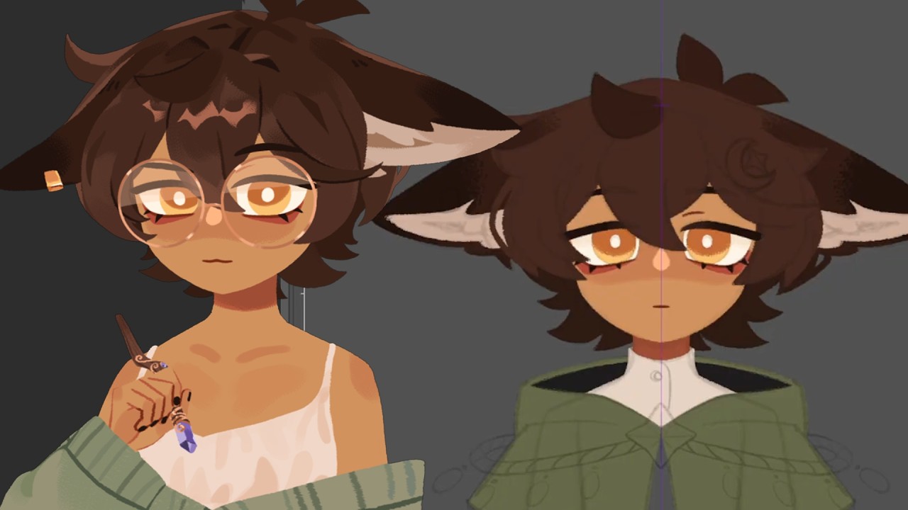 commissions & rendering my 2.0 model | VOD