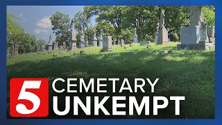 "It's just disrespectful:" Families upset over the condition of Calvary Cemetery