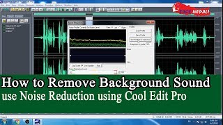 How to Remove Background Sound. use Noise Reduction using Cool Edit Pro. Face Nepali