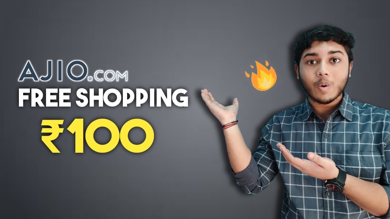 Ajio Rs.100 free shopping maha loot | Free products from ajio